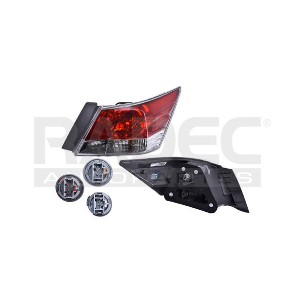 Calavera Hd Accord 08-12 4 Puertas S/arnes   Lado Derecho