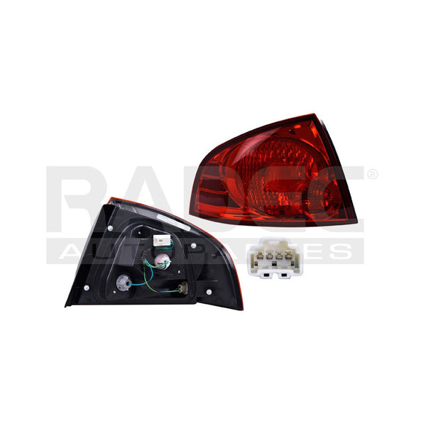 Calavera Ns Sentra 04-06 Normal Rojo Lado Izquierdo Mx