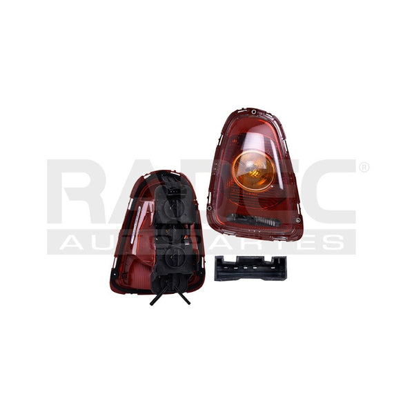 Calavera Mn Cooper 07-10 Rojo/ambar Lado Izquierdo Mx