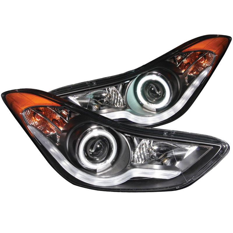 Hy Elantra 11 Up Projector H.l Halo Black(ccfl)