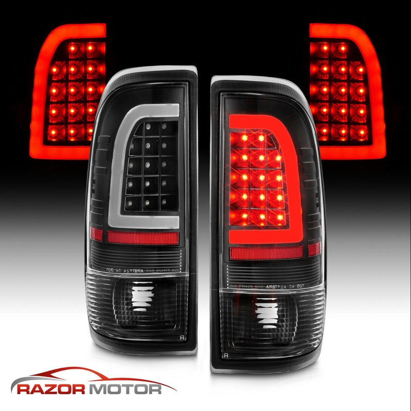 Ford F-150 F150 1997-2003 Par De Calaveras Negras