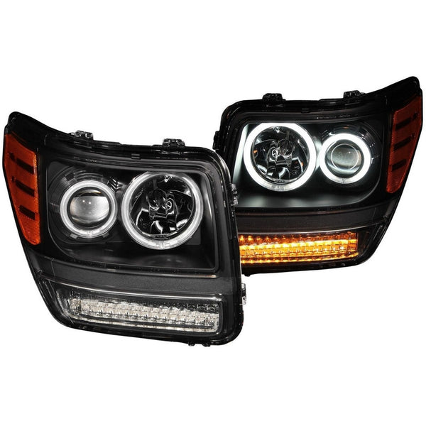 Dodge Nitro 07-12 Projector H.l Halo G2 Black Led(ccfl)