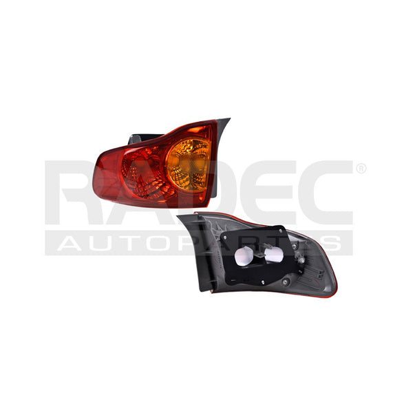 Calavera Exterior Ty Corolla 09-10 Lado Derecho Mx