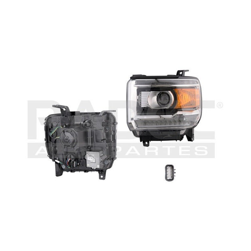 Faro Cv Sierra Denali 14-16 Original Izq