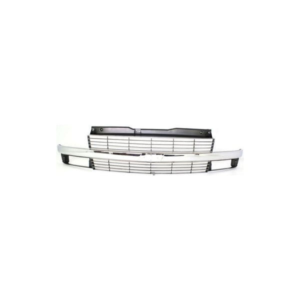 Cv Astro 95-05  Parrilla Chrome/gray