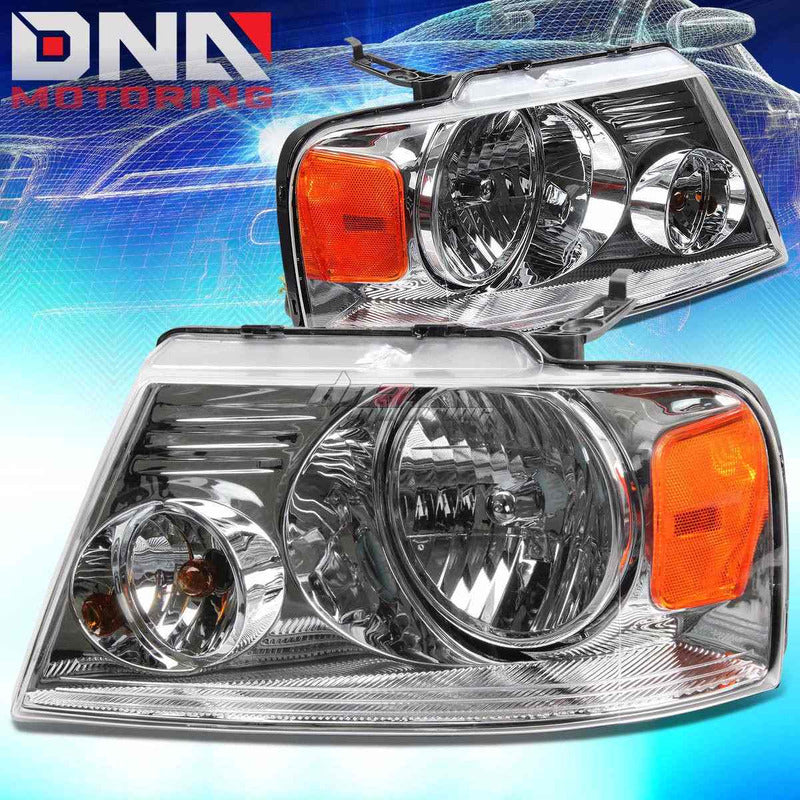 Ford F150 F150 04 05 06 07 08 Par De Faros
