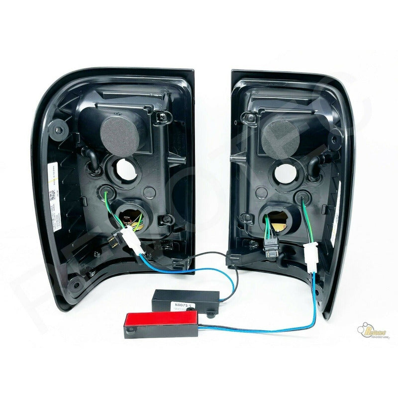 Ford Ranger 2001-2011 Par Faros Y Par Calaveras Led Negros