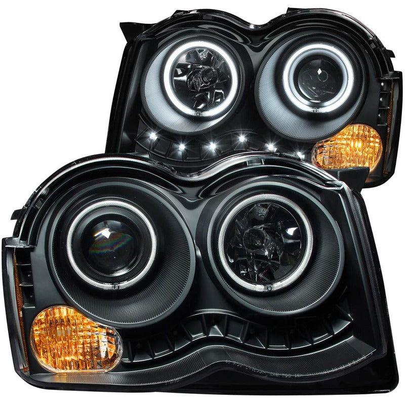 Jp Grand Cherokee 08-09 Projector H.l Halo Black(ccfl)