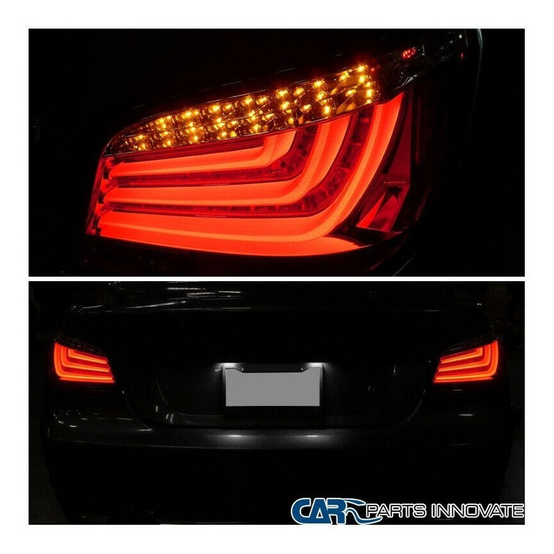 Bmw 5 Series E60 04-07 L.e.d T.l Red/clear