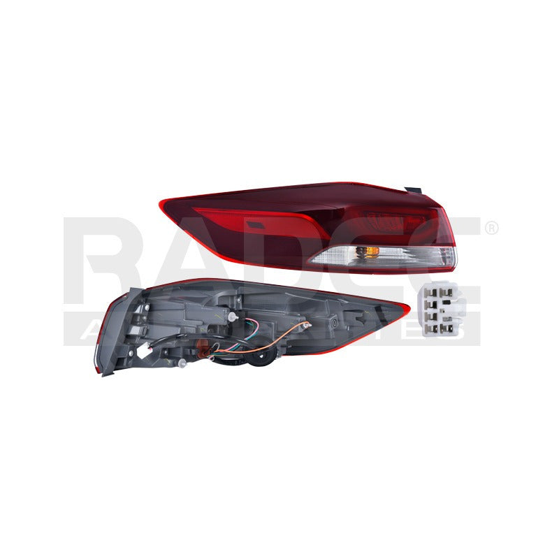 Calavera Exterior Hy Elantra 17 C/leds Lado Izquierdo