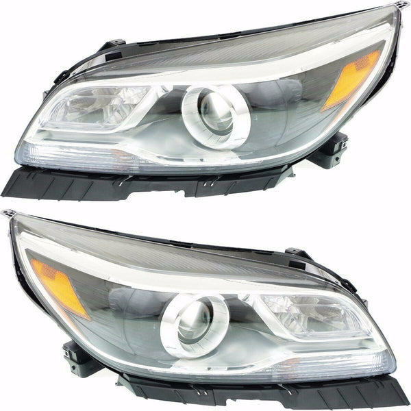 Malibu 13 14 15 Par De Faros Negros Xenon Hid