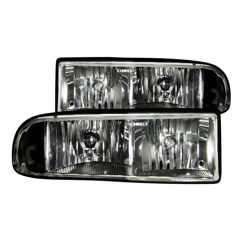 Cv S10 / Blazer 98-04 Crystal H.l Black