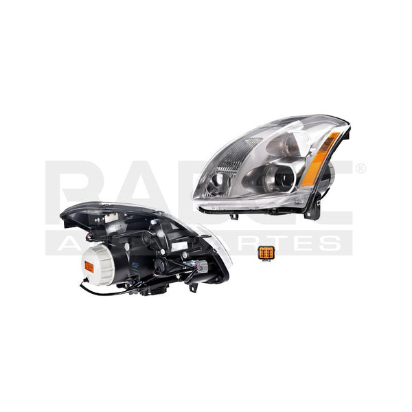 Faro Ns Maxima 06-08 P/foco Xenon Tyc Izq