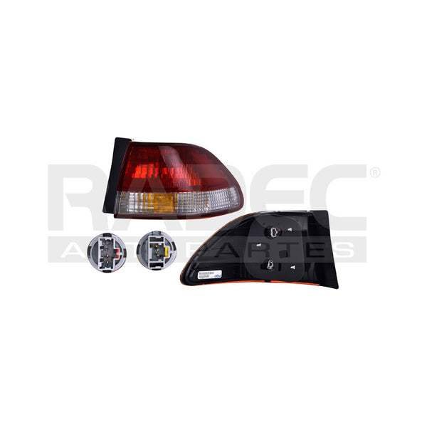 Calavera Exterior Hd Accord 01-02 4 Puertas  Lado Derecho