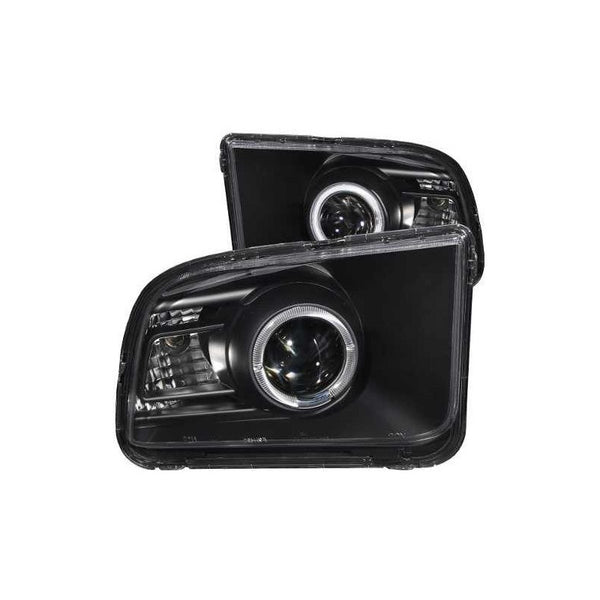 Fd Mustang 05-09 Projector H.l Halo Black(2010 Style)