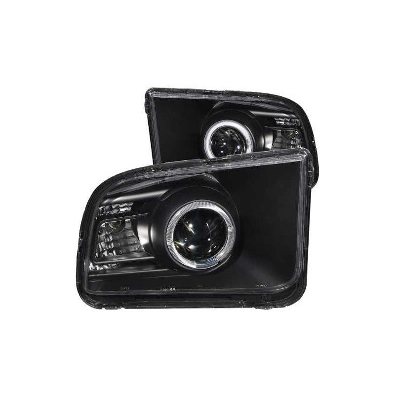 Fd Mustang 05-09 Projector H.l Halo Black(2010 Style)