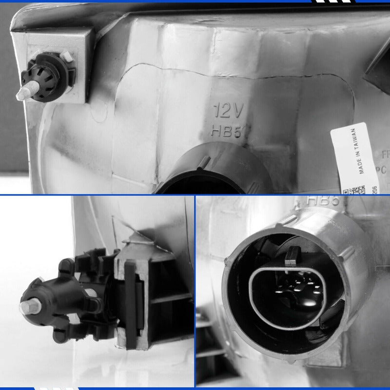 Ford Ranger 1998-2000 Par De Faros Claros
