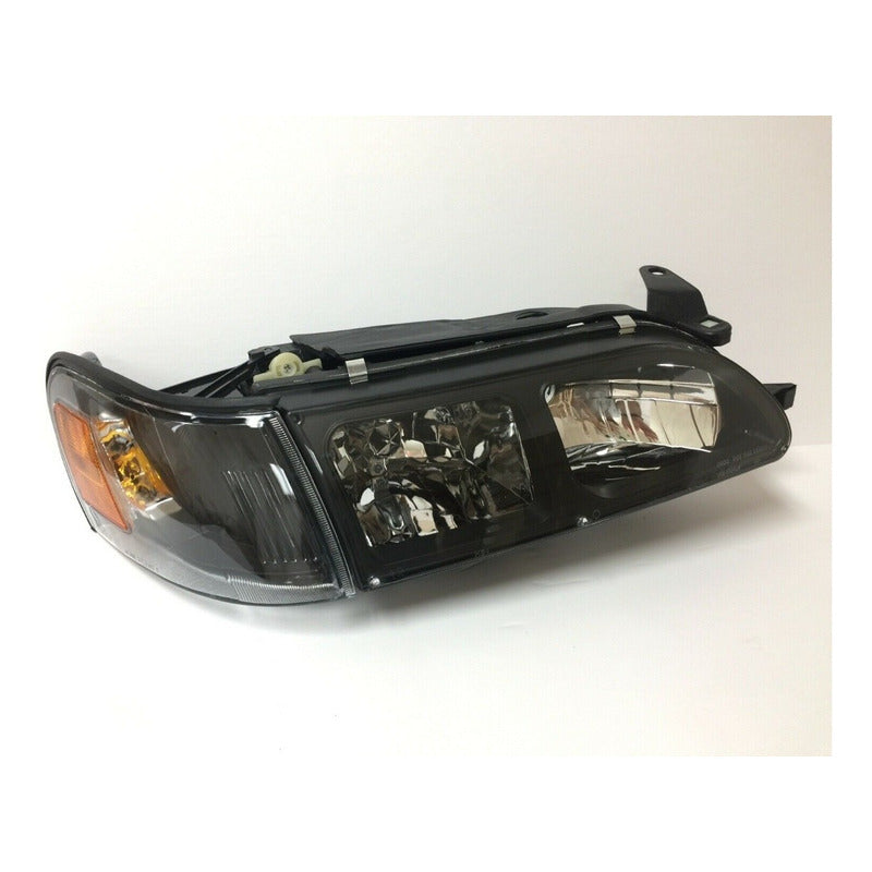 Toyota Corolla 1993-1997 Par De Faros Y Cuartos Negros