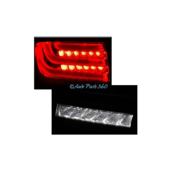 Toyota Highlander 08-10 L.e.d T.l Red/smoke
