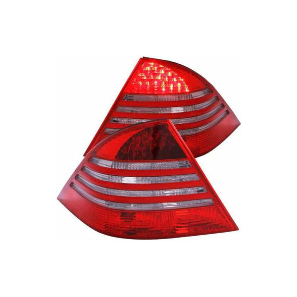 Mbz S Class W220 00-05 L.e.d T.l Red/smoke