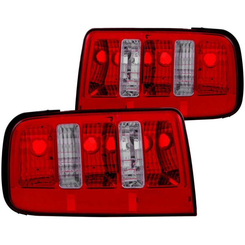 Ford Mustang 05-09 T.l Red/clear (2010 Style)