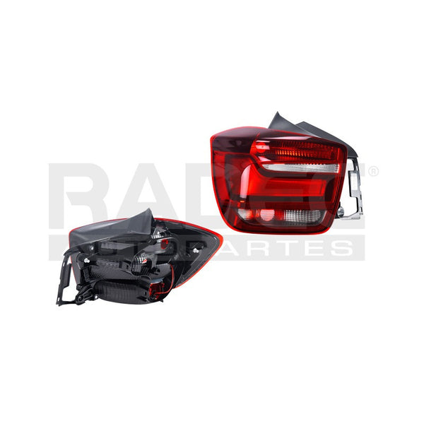 Calavera Bw Serie 1 13-15 C/leds Tyc Izquierdo