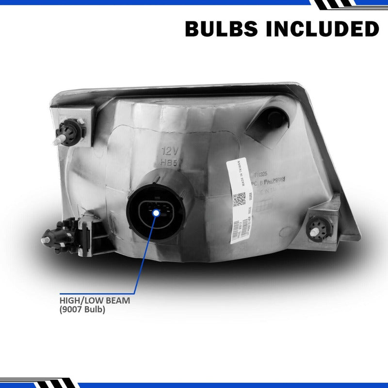 Ford Ranger 1998-2000 Par De Faros Claros