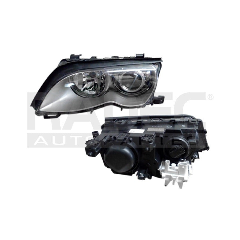 Faro Bw Serie 3 02-05 Fondo Gris P/foco Xenon Tyc Der