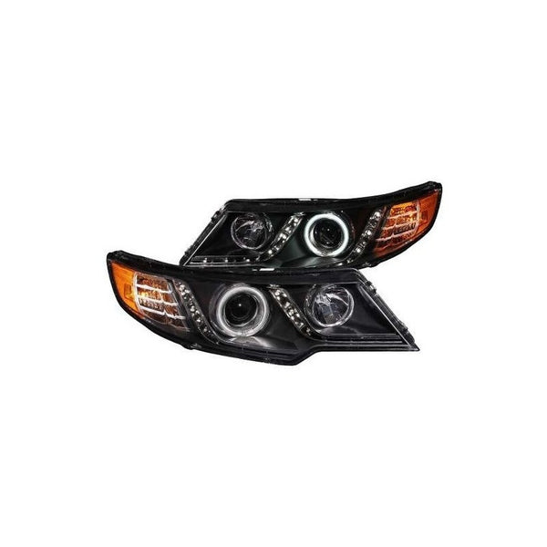 Kia Forte 2010-2013 Projector H.l Halo Black(ccfl)