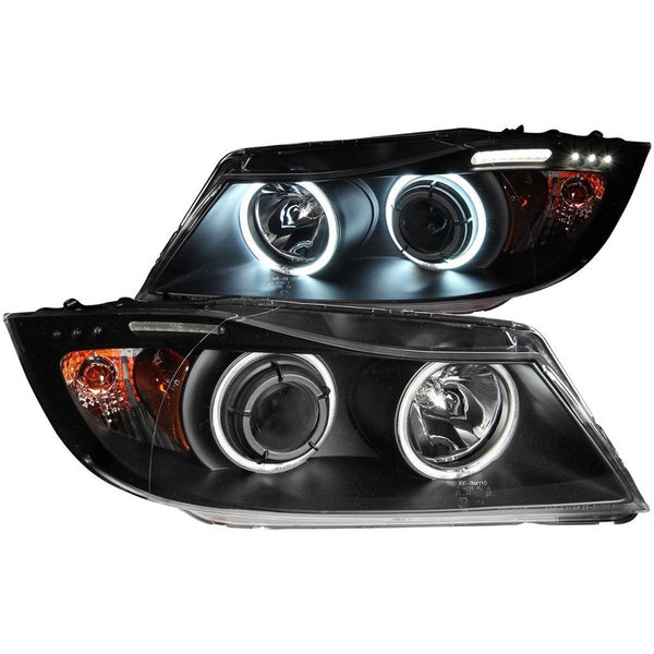 Bmw 3 Series E90/e91 06-08 Projector Halo/led Black(ccfl)