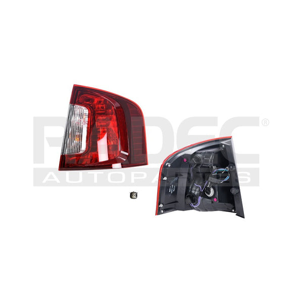 Calavera Fd Edge 11-14  Obscuro Tyc Derecho