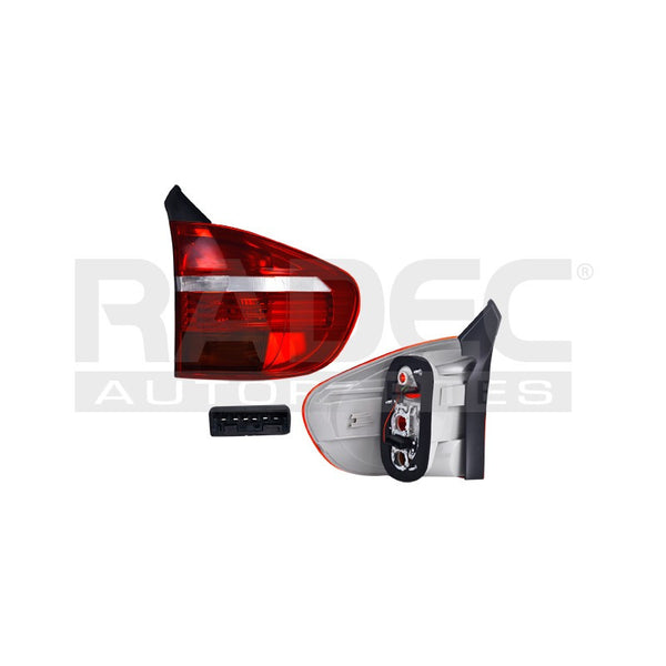 Calavera Bw X5 06-10 C/leds Lado Derecho
