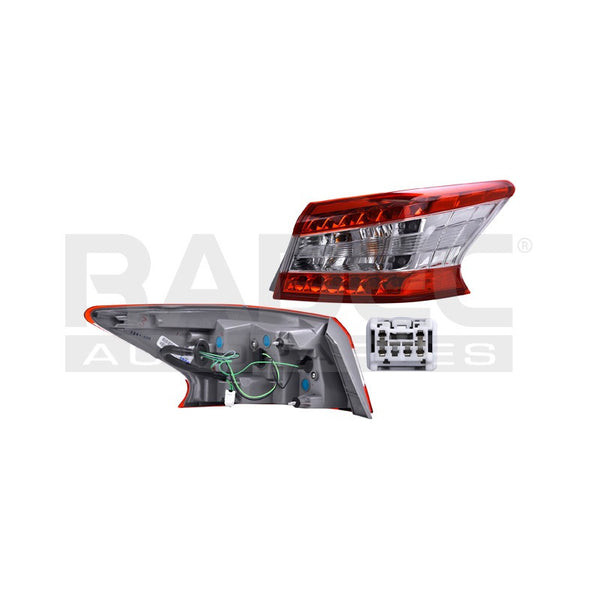 Calavera Exterior Ns Sentra 13-16 Lado Derecho Mx