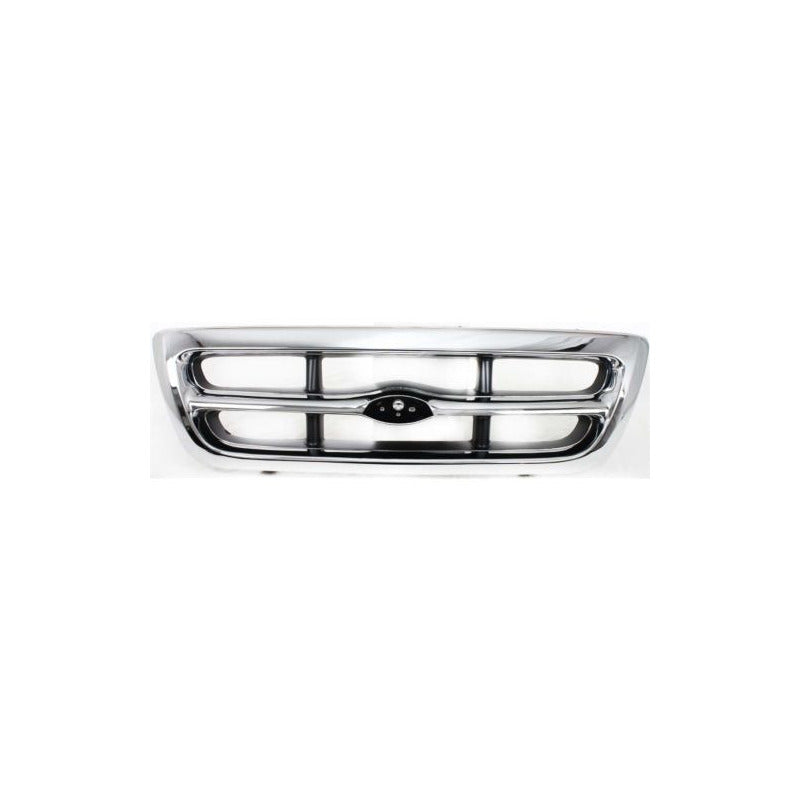 Fd Ranger 98-00  Parrilla 2wd, Xlt Model, Chrome/gray  