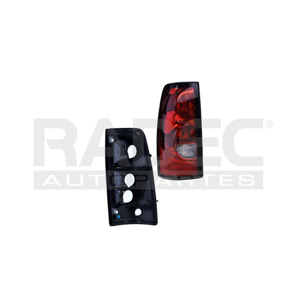 Calavera Cv Silverado 05-06/ 05-07 F/negro Lado Izquierdo