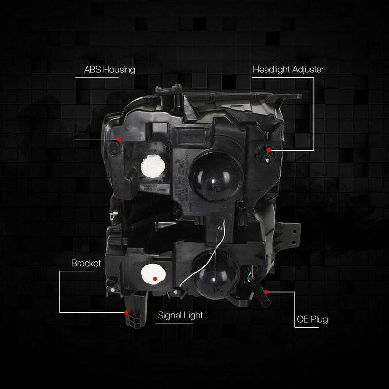 Chevrolet Silverado 2019-2021 Par De Faros