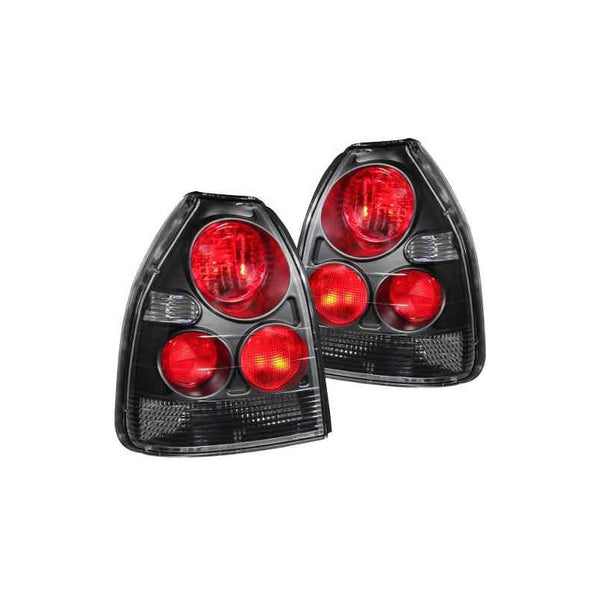 Honda Civic 96-00 3 Dr T.l Black