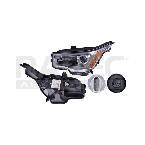 Faro Cv Acadia 17-18 P/foco Xenon Tyc Izq