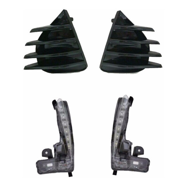 Toyota Corolla 2017-2019 Faros De Niebla Rejillas Kit