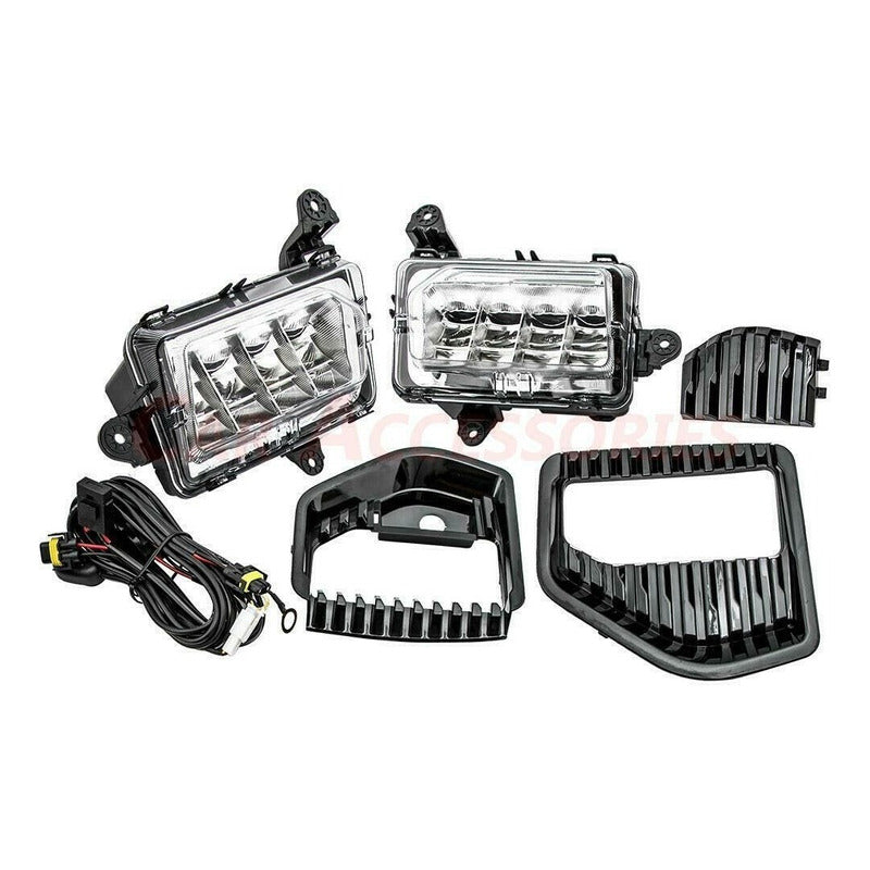 Gmc Sierra 2019-2021 Par De Faros De Niebla Kit