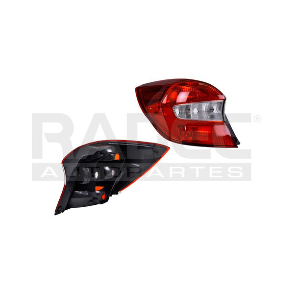 Calavera Fd Figo 16-19 5 Puertas Rojo/blanco Izquierdo