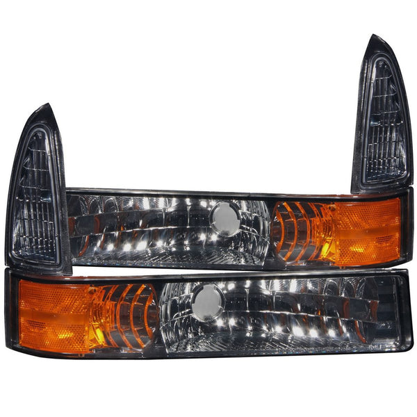 Ford Excursion 00-05 Front B.l Smoke Amber