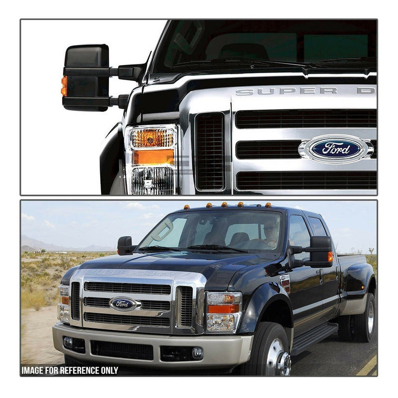 Ford F250 F350 Superduty 2008-2016 Par De Espejos Electricos