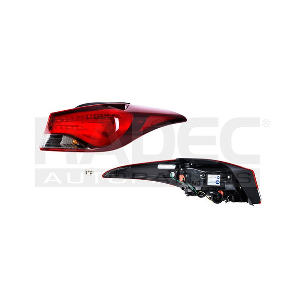 Calavera Exterior Hy Elantra 15-16  Tyc Derecho