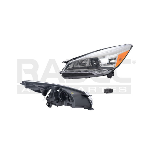 Faro Fd Escape 13-15 P/foco Xenon Tyc Izq