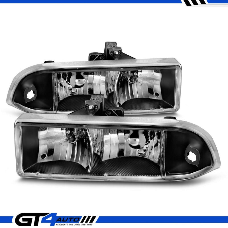 Chevrolet S10 Blazer 98-04 Faros Negros