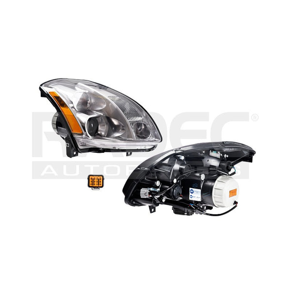 Faro Ns Maxima 06-08 P/foco Xenon Tyc Der