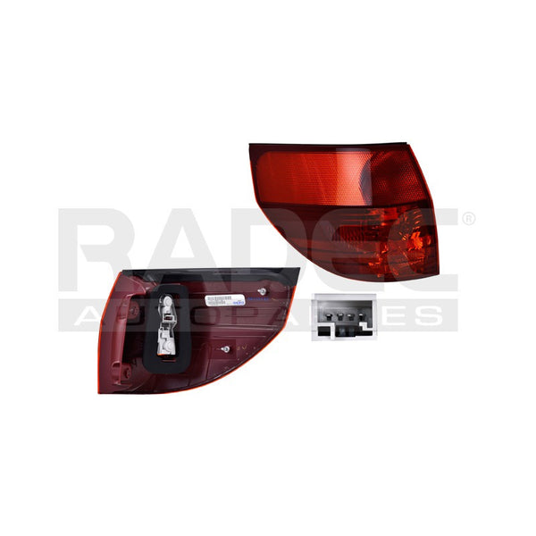 Calavera Exterior Ty Sienna 04-05 Lado Izquierdo Mx