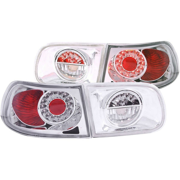 Honda Civic 92-95 3d L.e.d T.l All Chrome