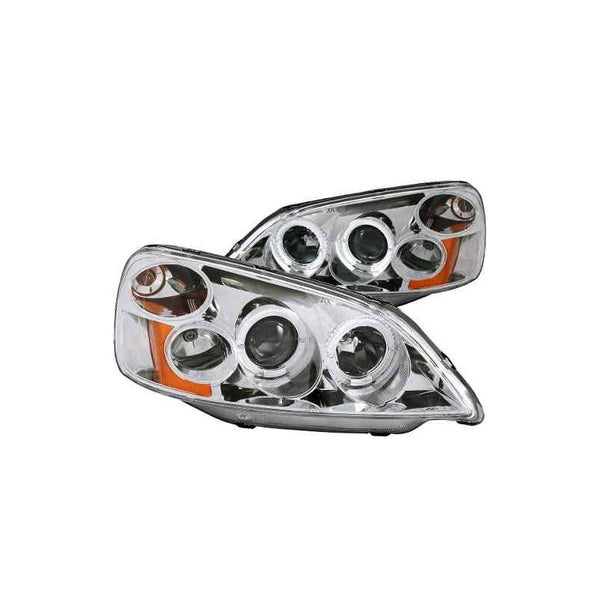 Hd Civic 01-03 Projector H.l Halo Chrome